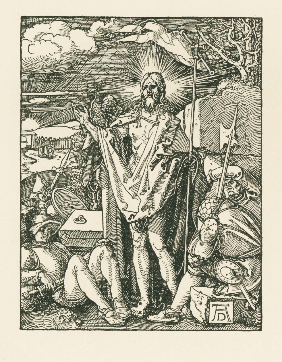 Die Auferstehung, um 1510 von Albrecht Dürer or Duerer