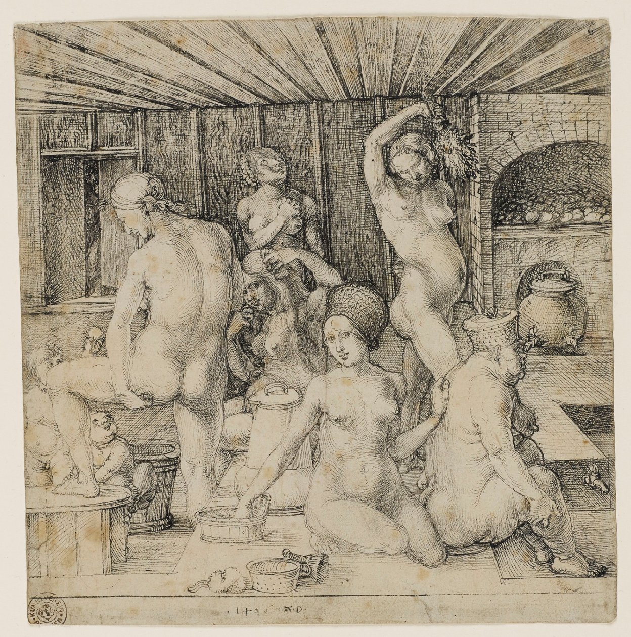 Das Frauenbad von Albrecht Dürer or Duerer