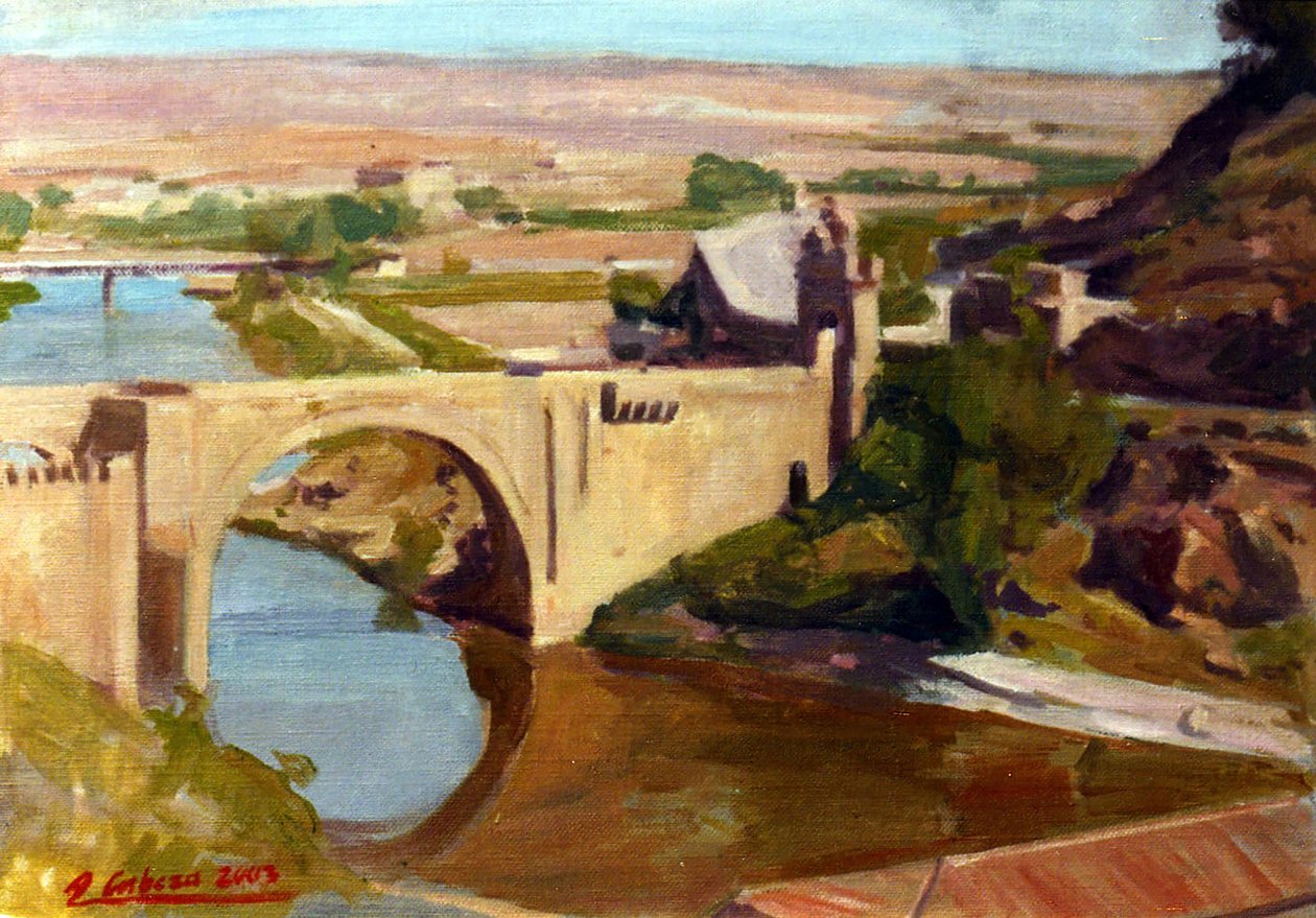 Alcántara-Brücke Toledo von Alejandro Cabeza