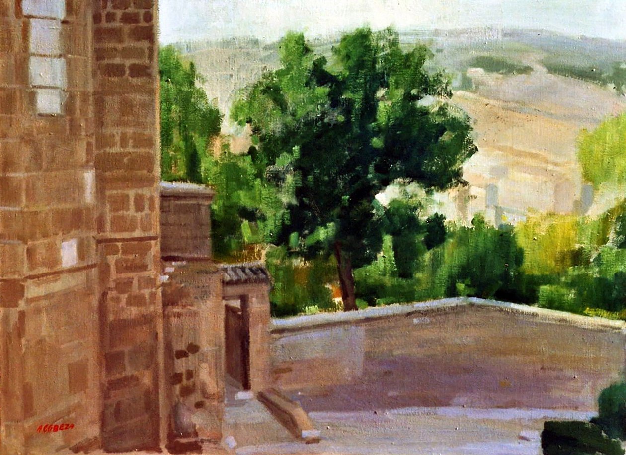 Landschaft von Toledo von Alejandro Cabeza