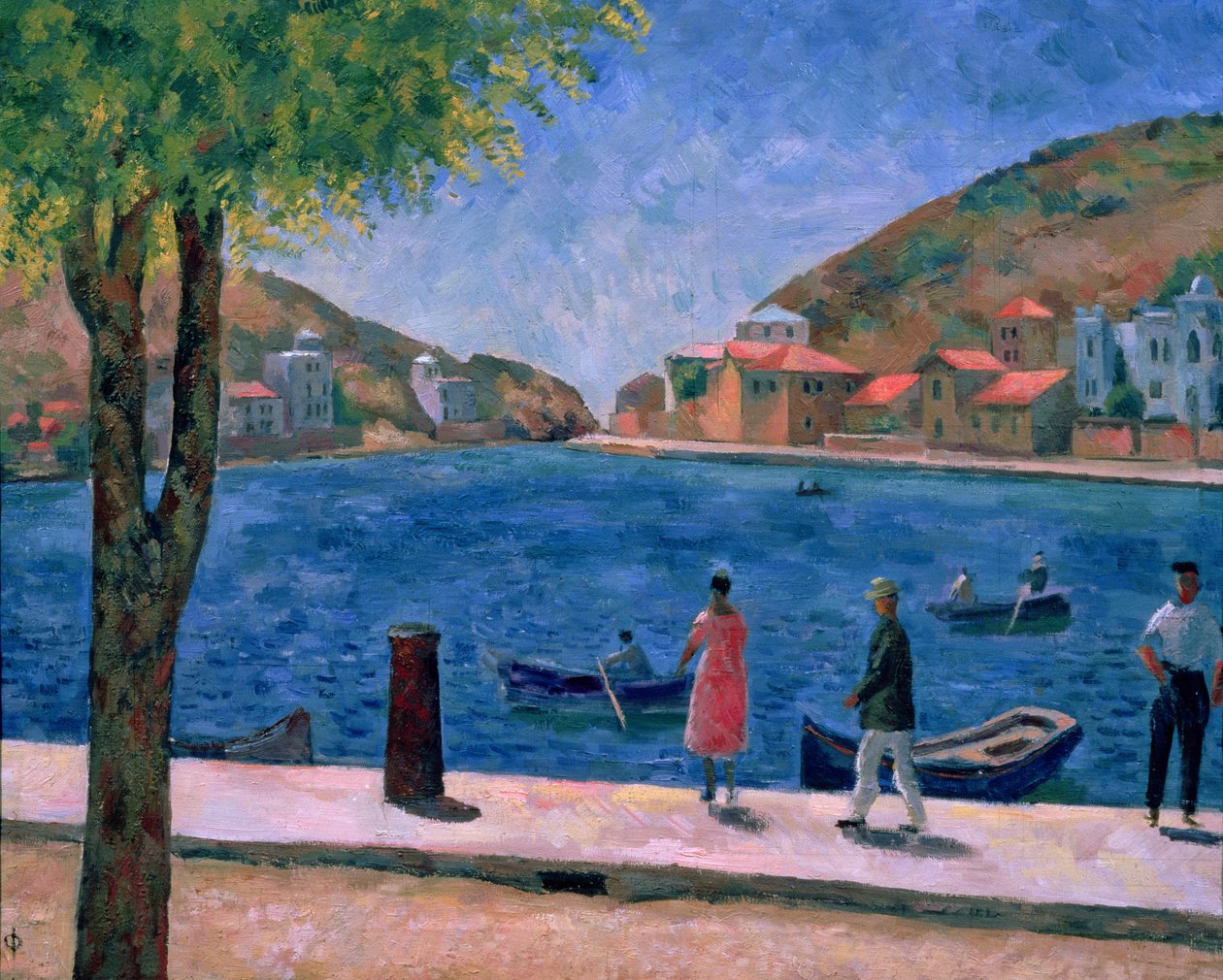 Die Bucht von Balaklawa, 1927 von Aleksandr Davidovic Drevin