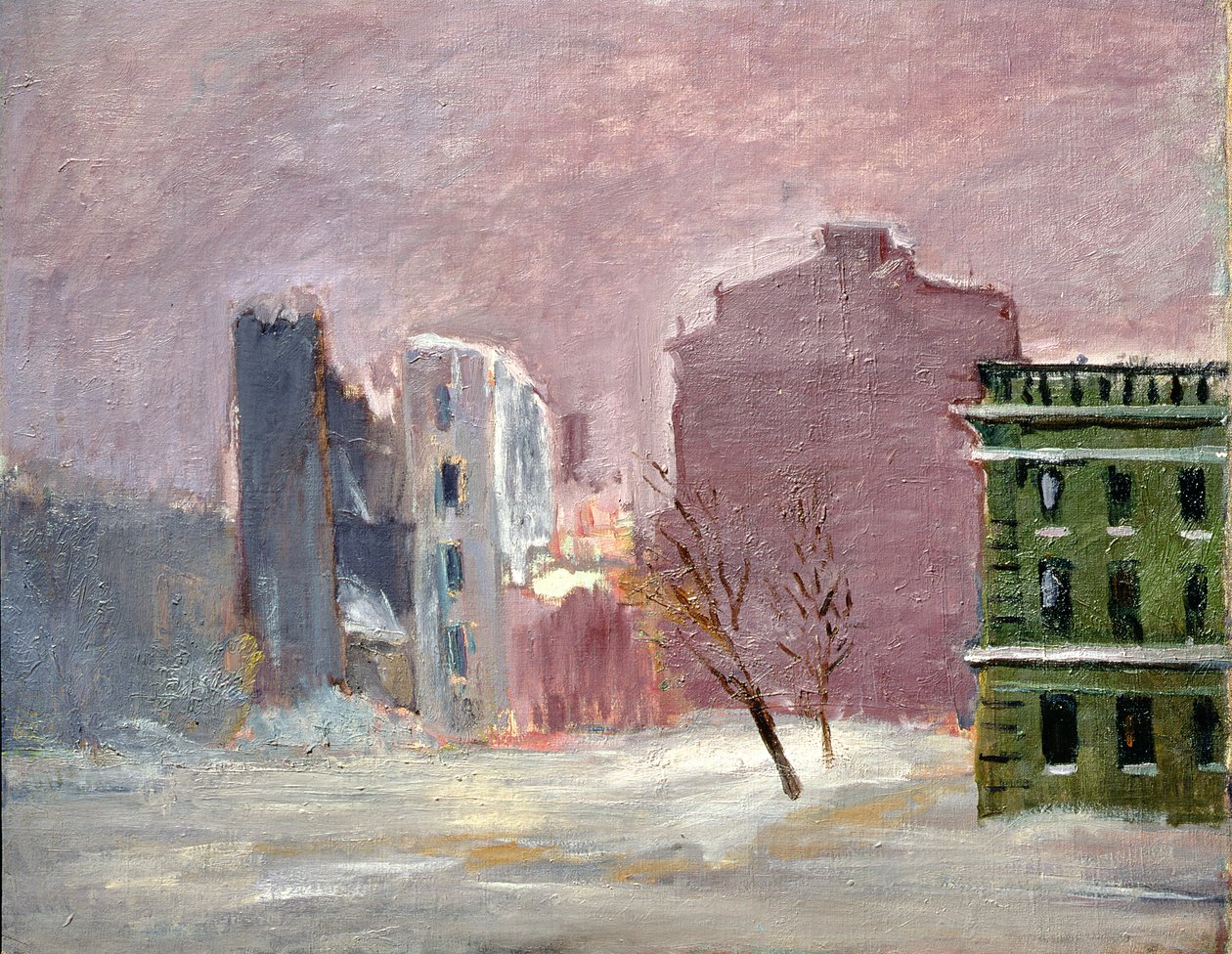 Blockierte Landschaft von Aleksandr Isaakovich Rusakov