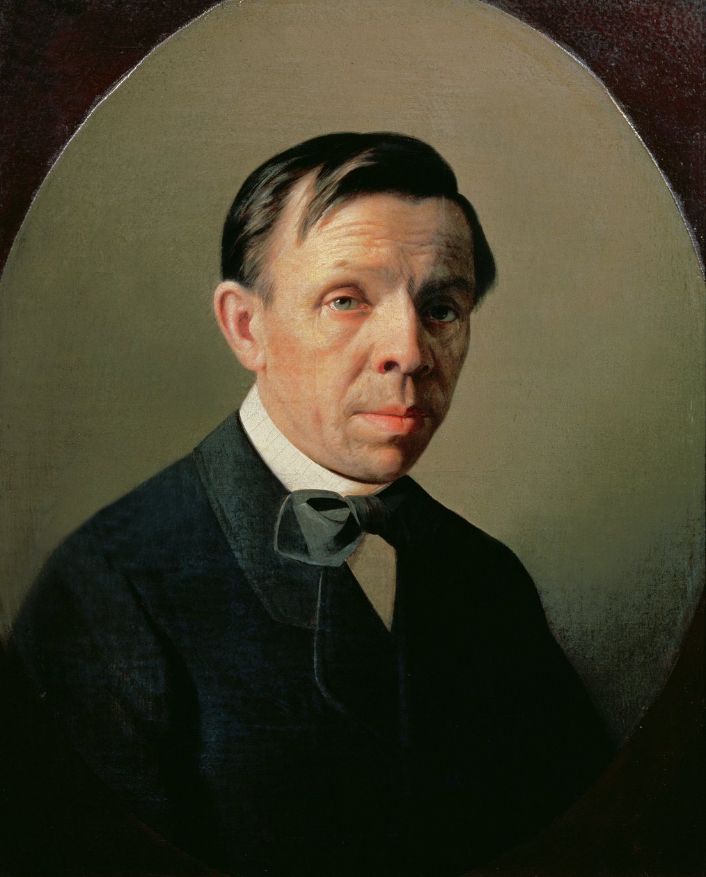 Porträt von Sergei Konstantinovich Zaryanko (1818-70) von Aleksei Mikhailovich Kolesov