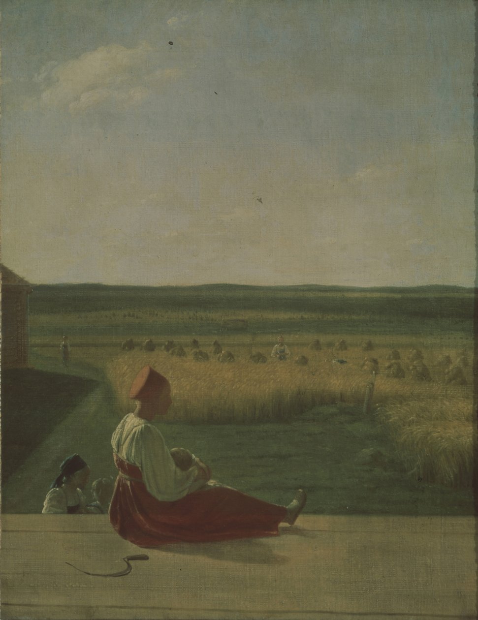 Erntezeit, Sommer von Aleksei Gavrilovich Venetsianov