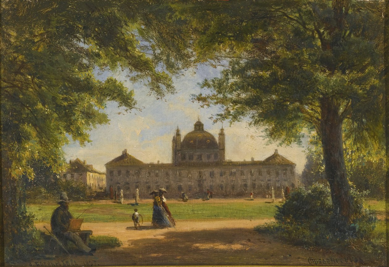 Schloss Fredensborg von Aleksei Petrovich Bogolyubov