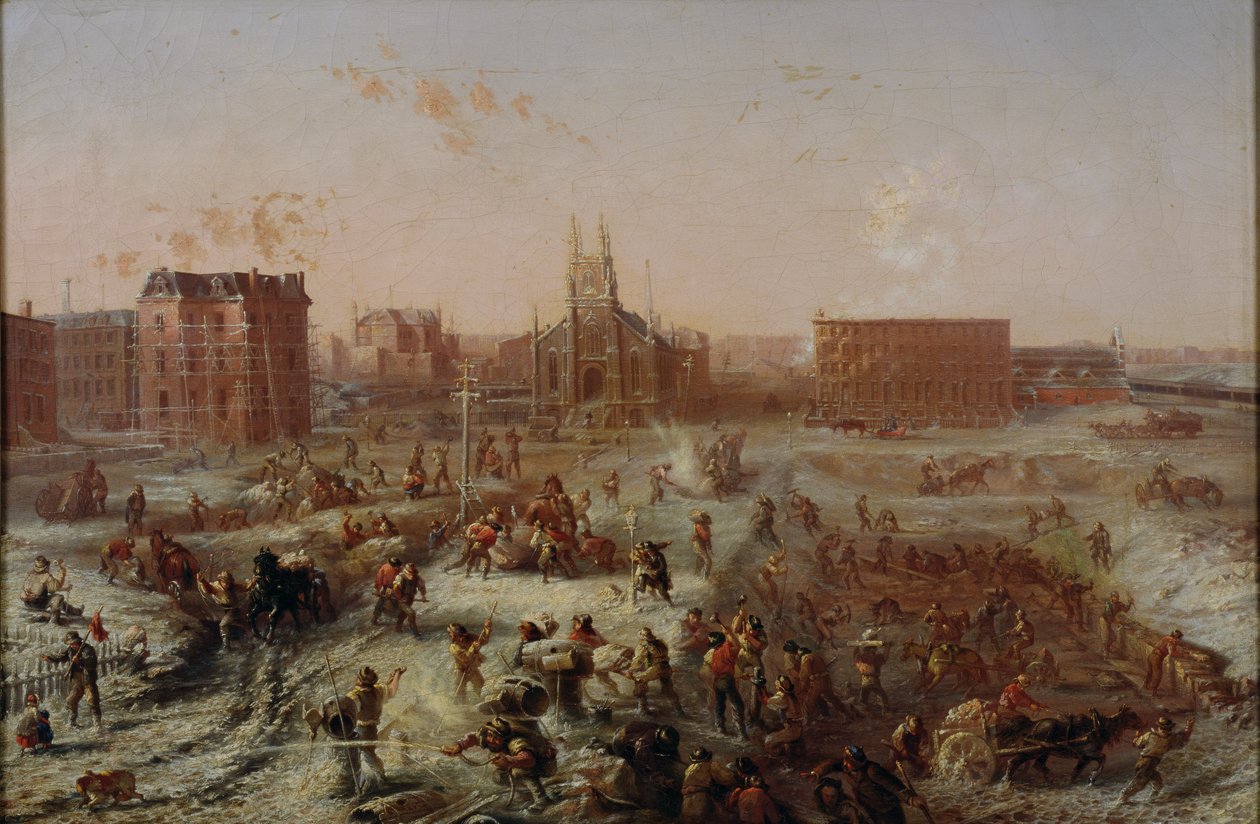 Gib uns unser tägliches Brot, 1868 von Alessandro Mario