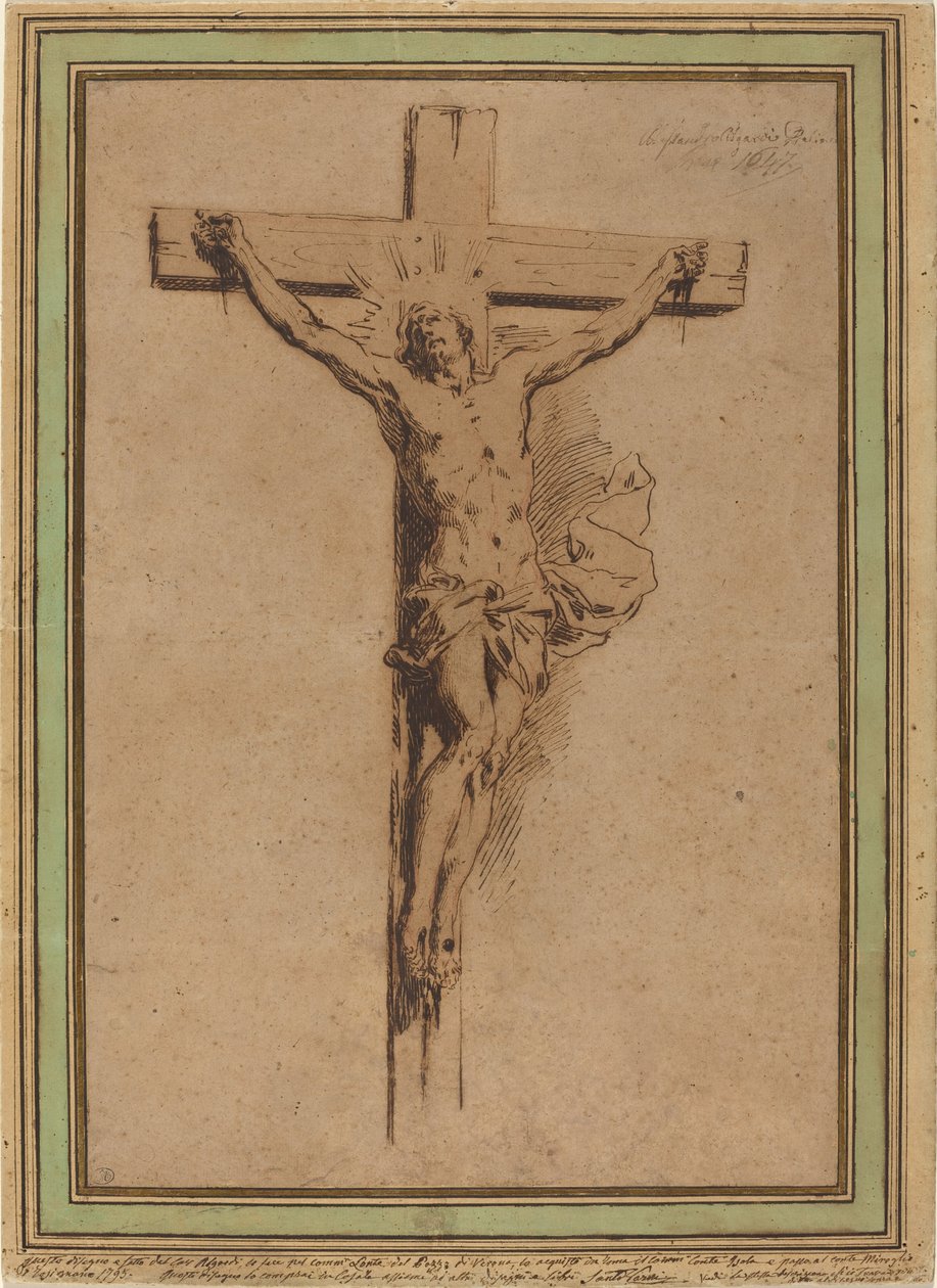 Christus am Kreuz von Alessandro Algardi