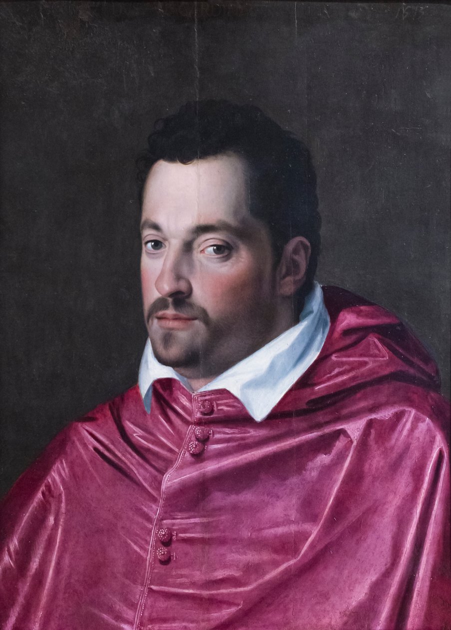 Porträt des Kardinals Ferdinando Medici von Alessandro Allori