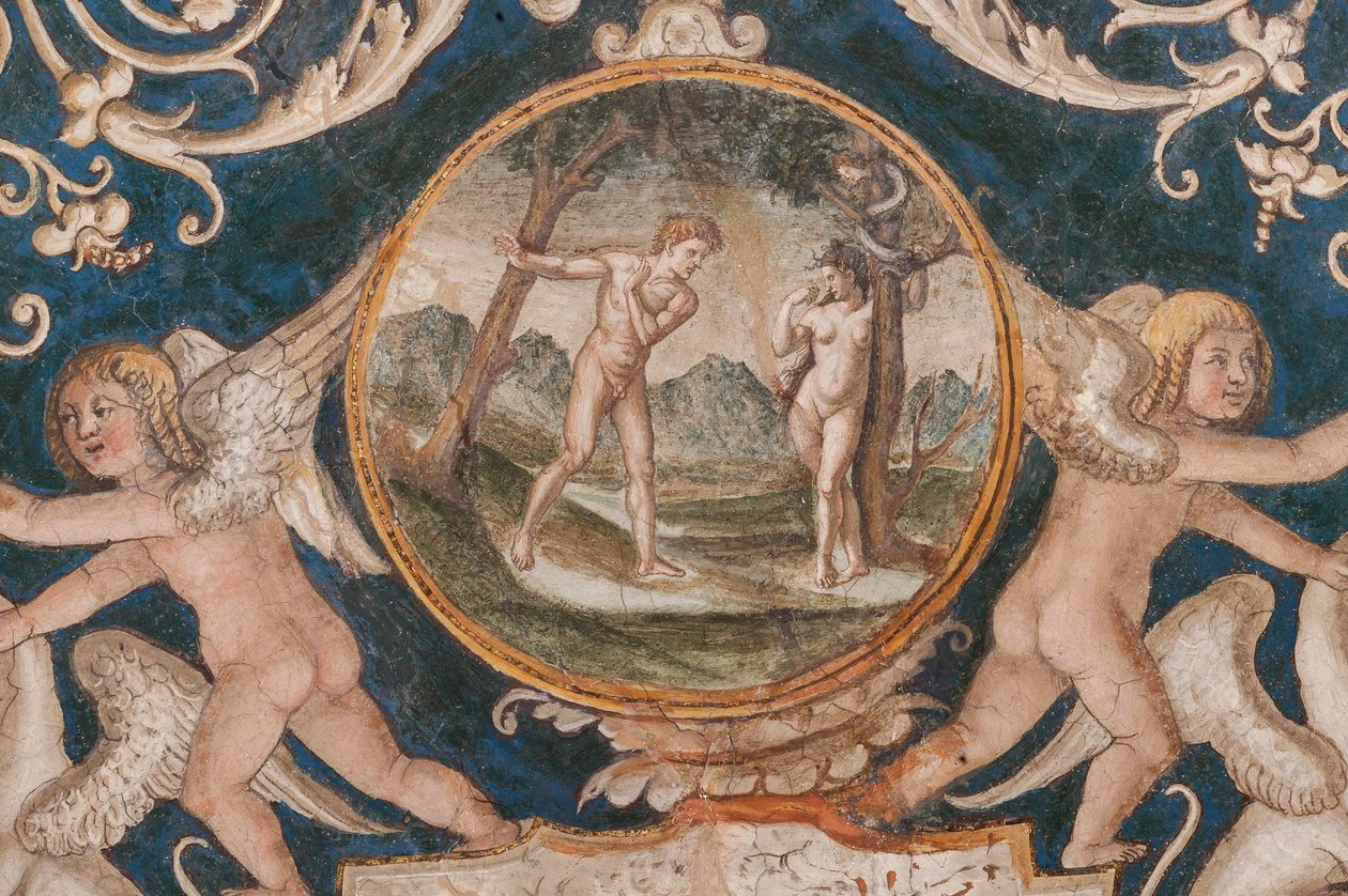 Adam und Eva (Detail) von Alessandro Araldi
