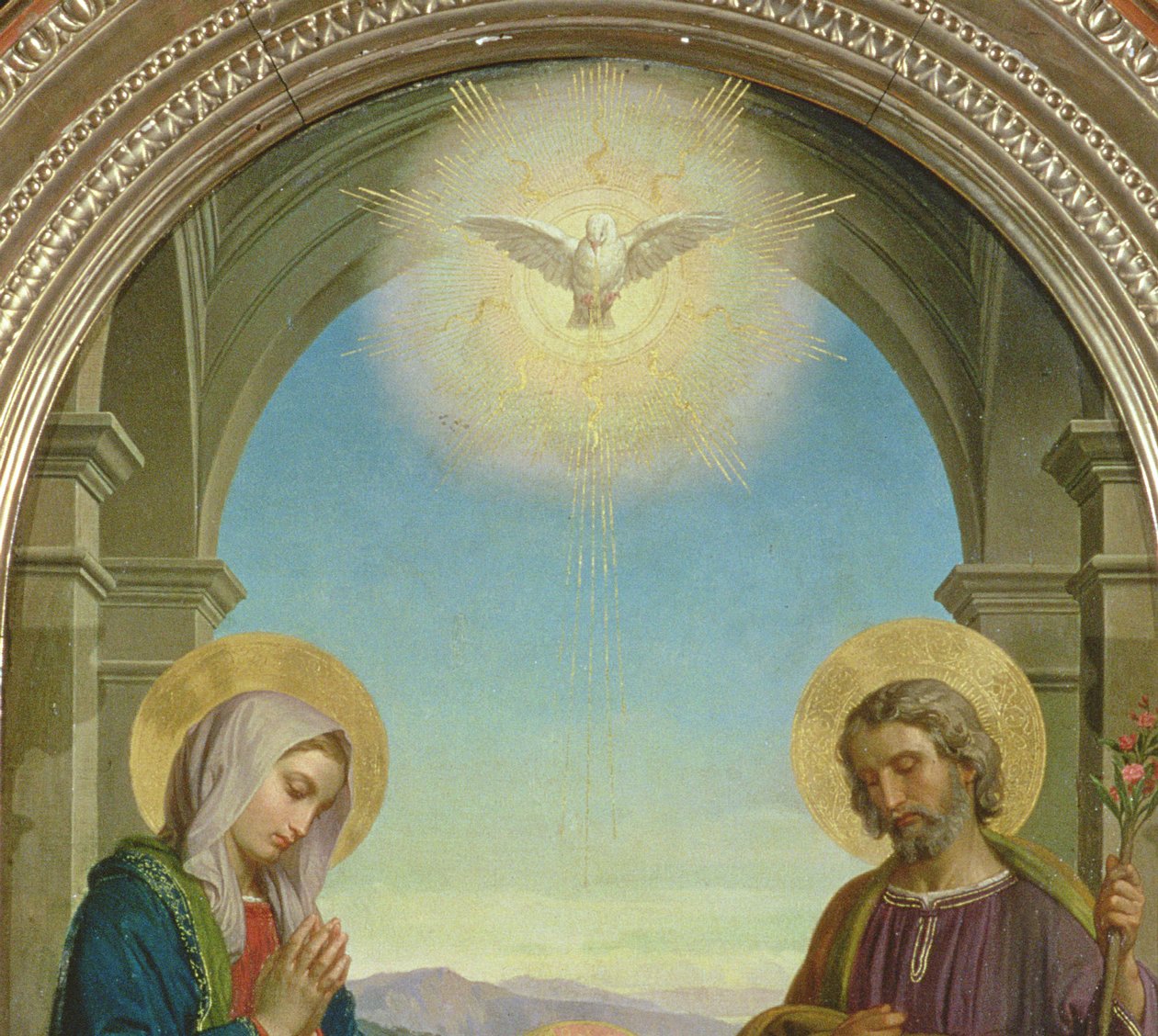 Heilige Familie von Alessandro Franchi
