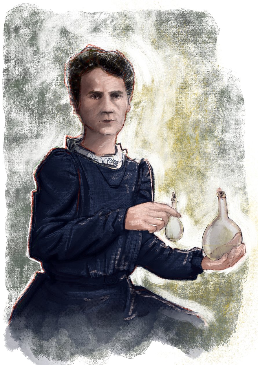 Marie Curie von Alessandro Lonati