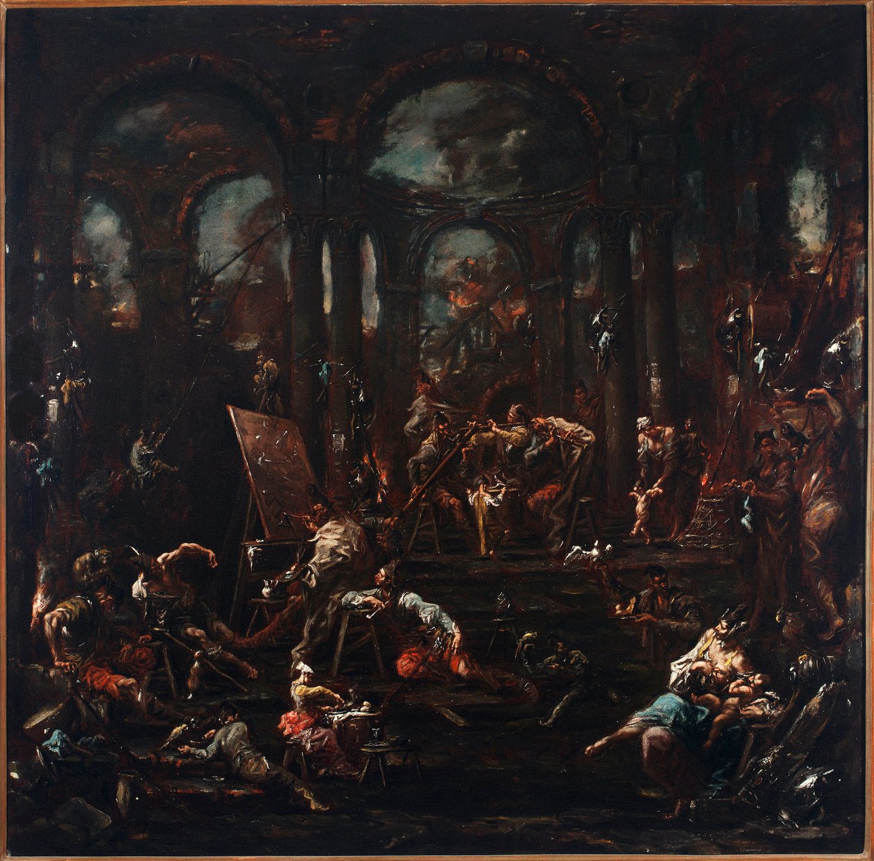 Der Bettelmaler von Alessandro Magnasco