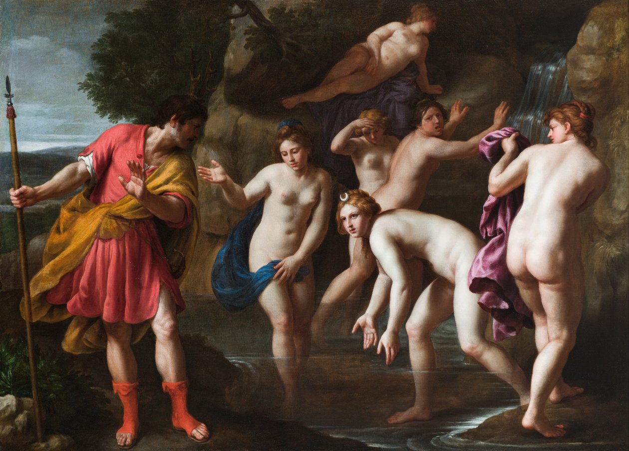 Diana und Actaeon von Alessandro Turchi