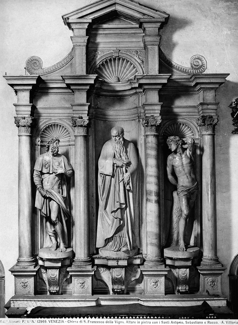 Altar, Montefeltro-Kapelle von Alessandro Vittoria