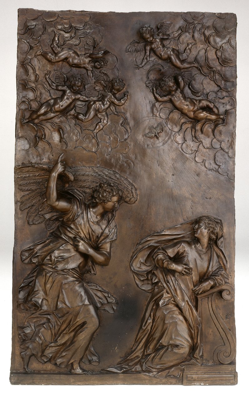 Die Verkündigung, ca. 1583 von Alessandro Vittoria
