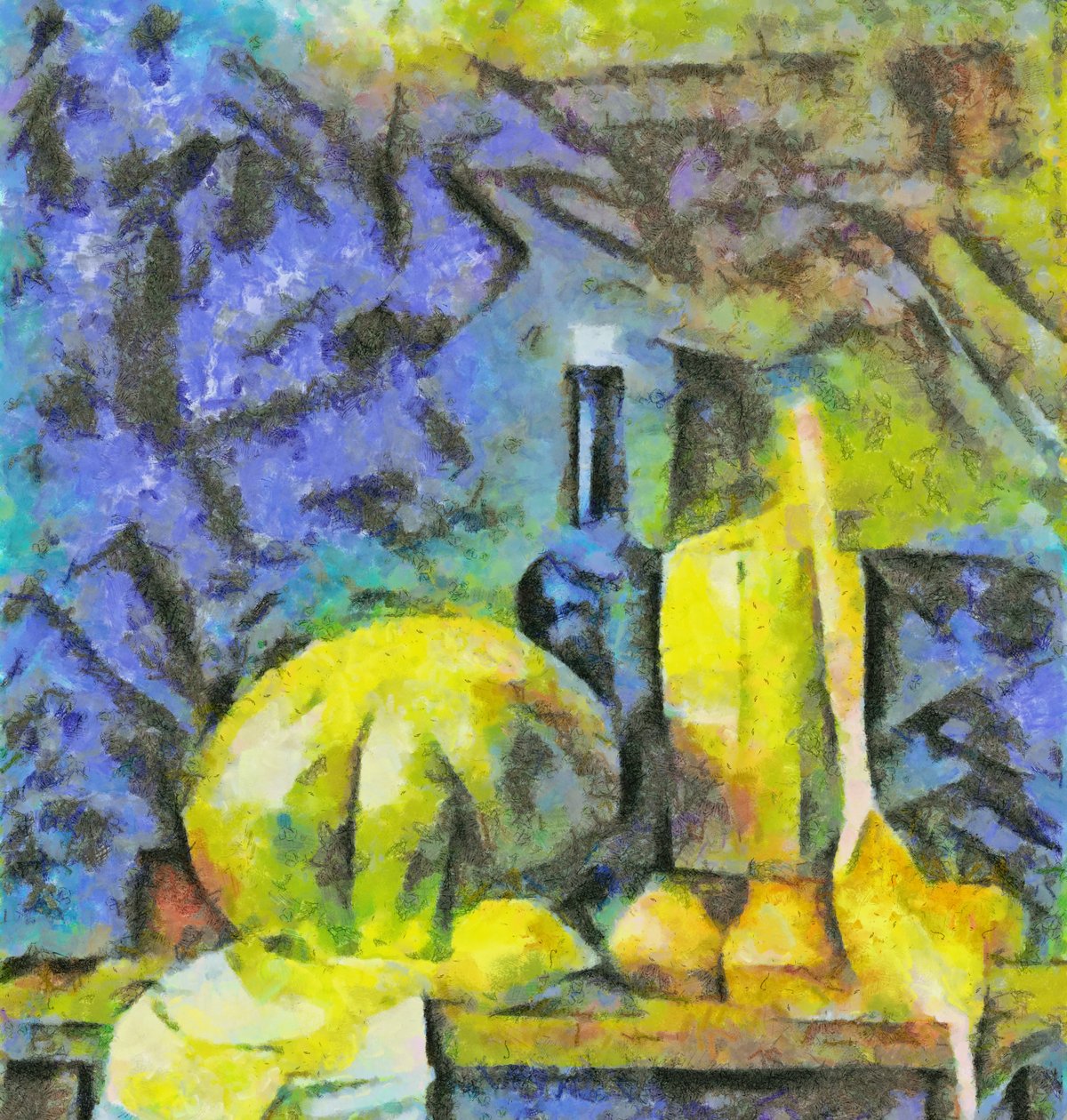 In Blau, 2017 von Alex Caminker