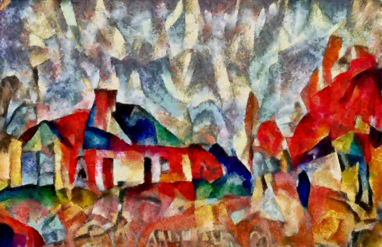 In Rot #2, 2017 von Alex Caminker