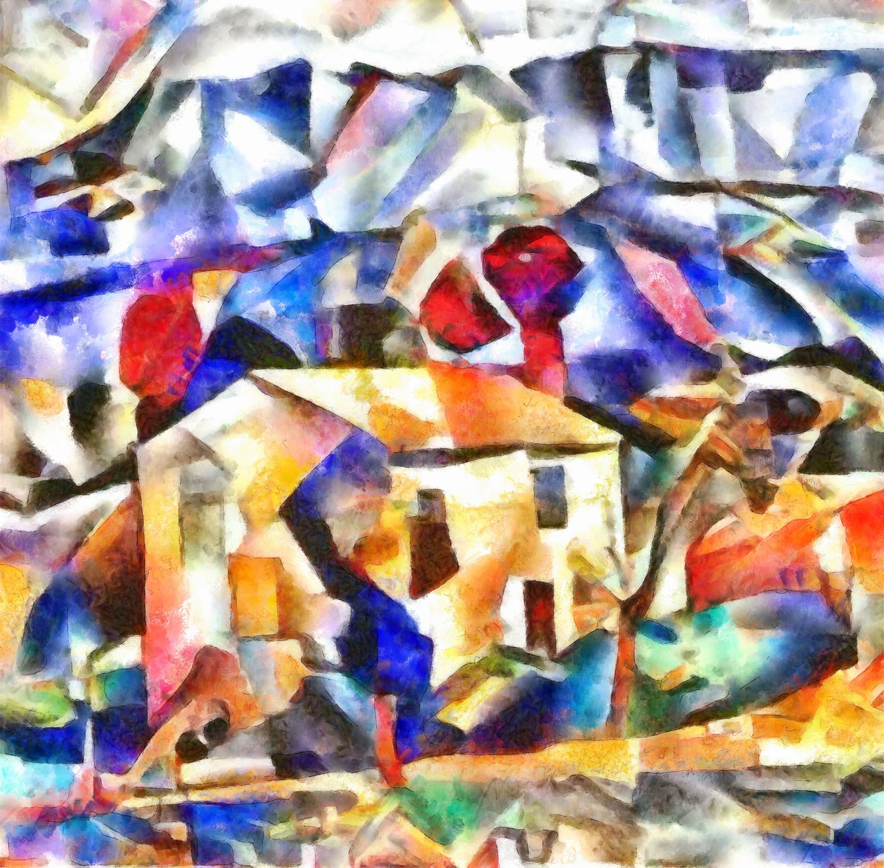 Skizze (Landschaft IV) von Alex Caminker