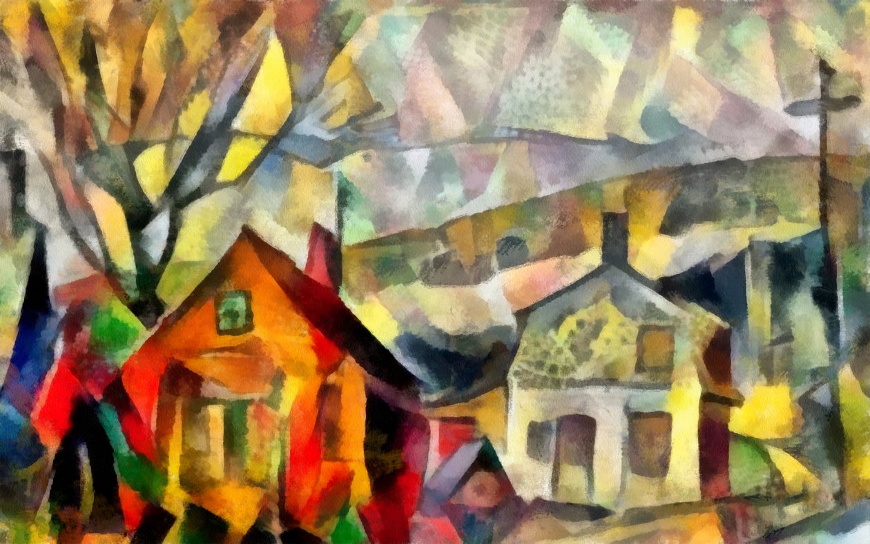 Herbstlandschaft #2 von Alex Caminker