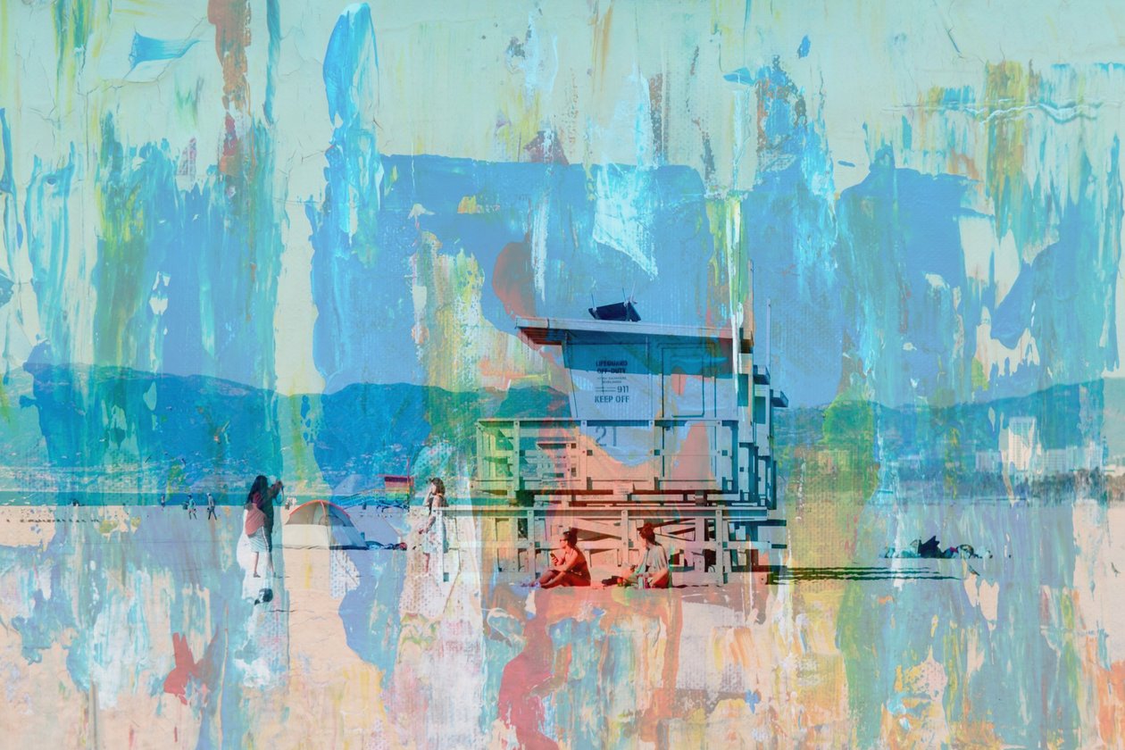 Strandstation, 2019 von Alex Caminker