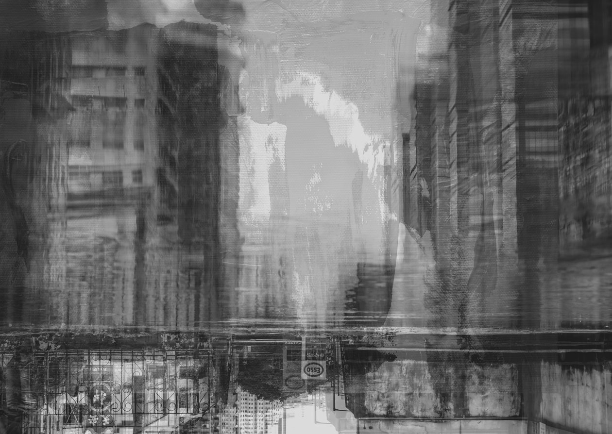Nebel in der Stadt von Alex Caminker