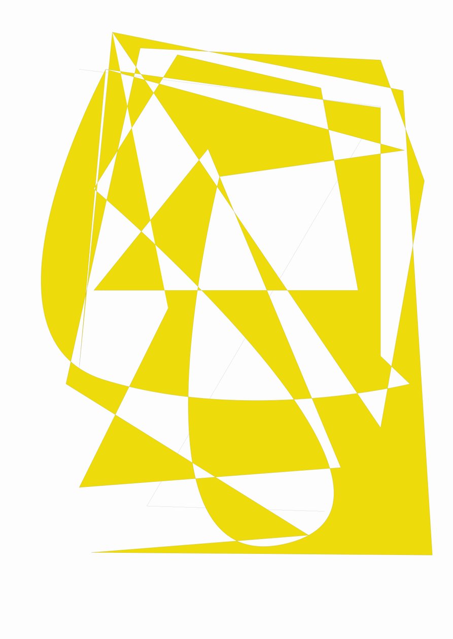 Gelb, 2018 von Alex Caminker