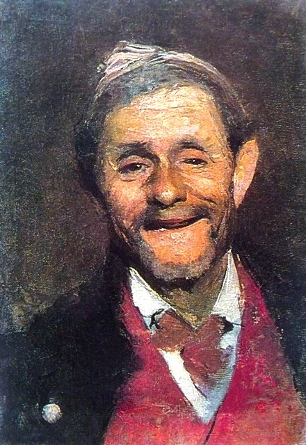 Ein lächelnder alter Mann von Alexander Beridze