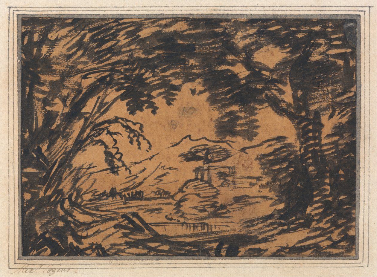 Die Lichtung von Alexander Cozens