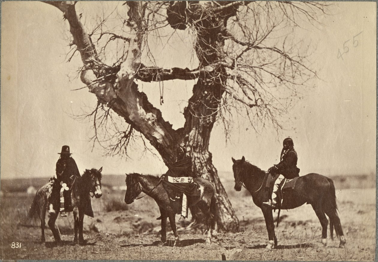 Beerdigung, Dakota, 1868 von Alexander Gardner