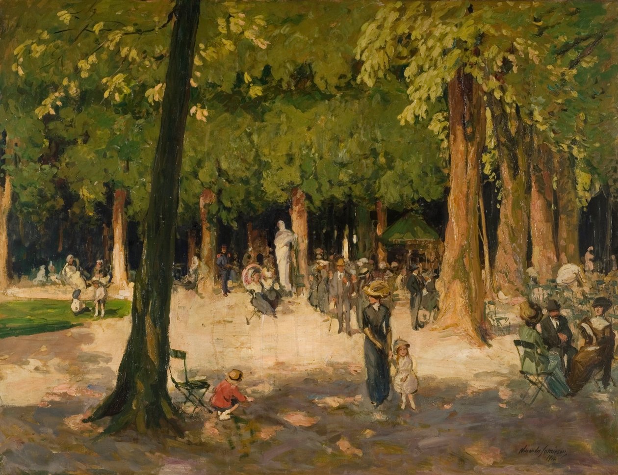 Die Gärten, Versailles, 1922 von Alexander Jamieson