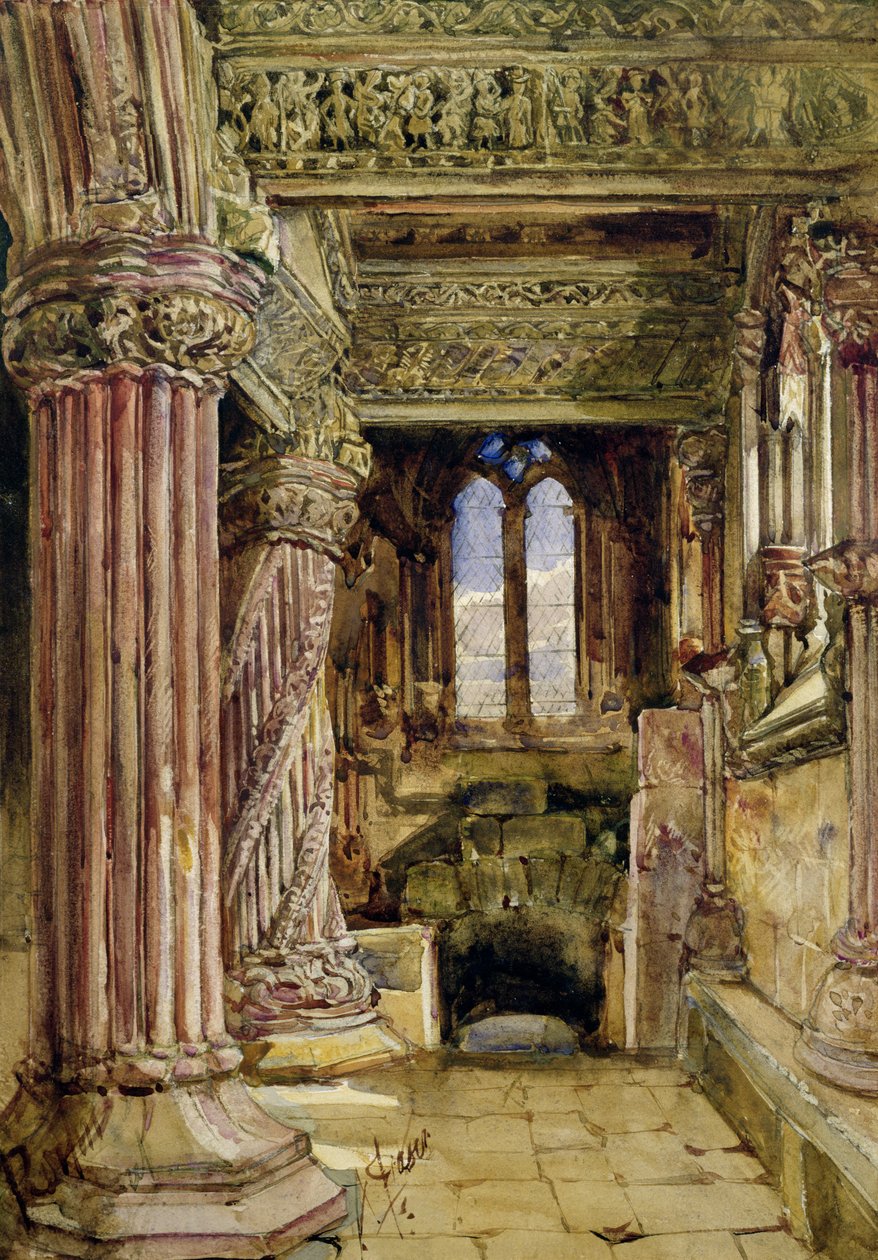Rosslyn-Kapelle, Schottland von Alexander Jnr. Fraser