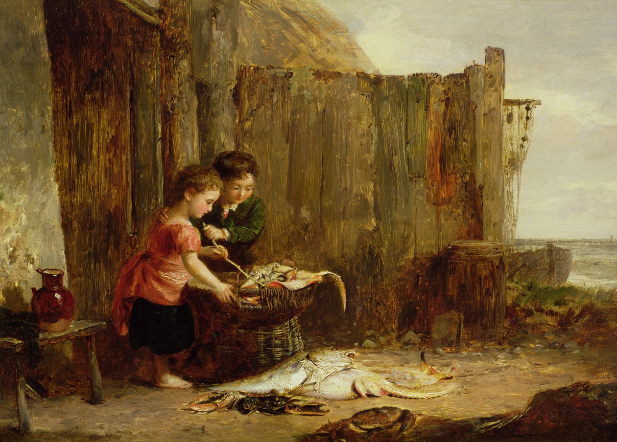 Der Morgenfang, 19. Jahrhundert von Alexander Jnr. Fraser