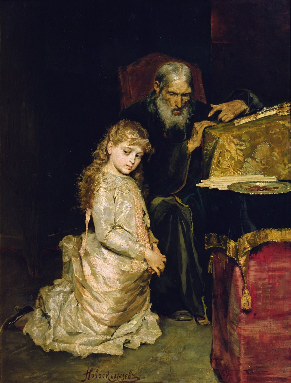Das Geständnis von Alexander Nikanorovich Novoskoltsev