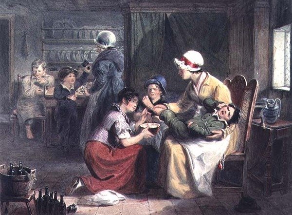 Der Schnitt im Fuß von Alexander Chisholm