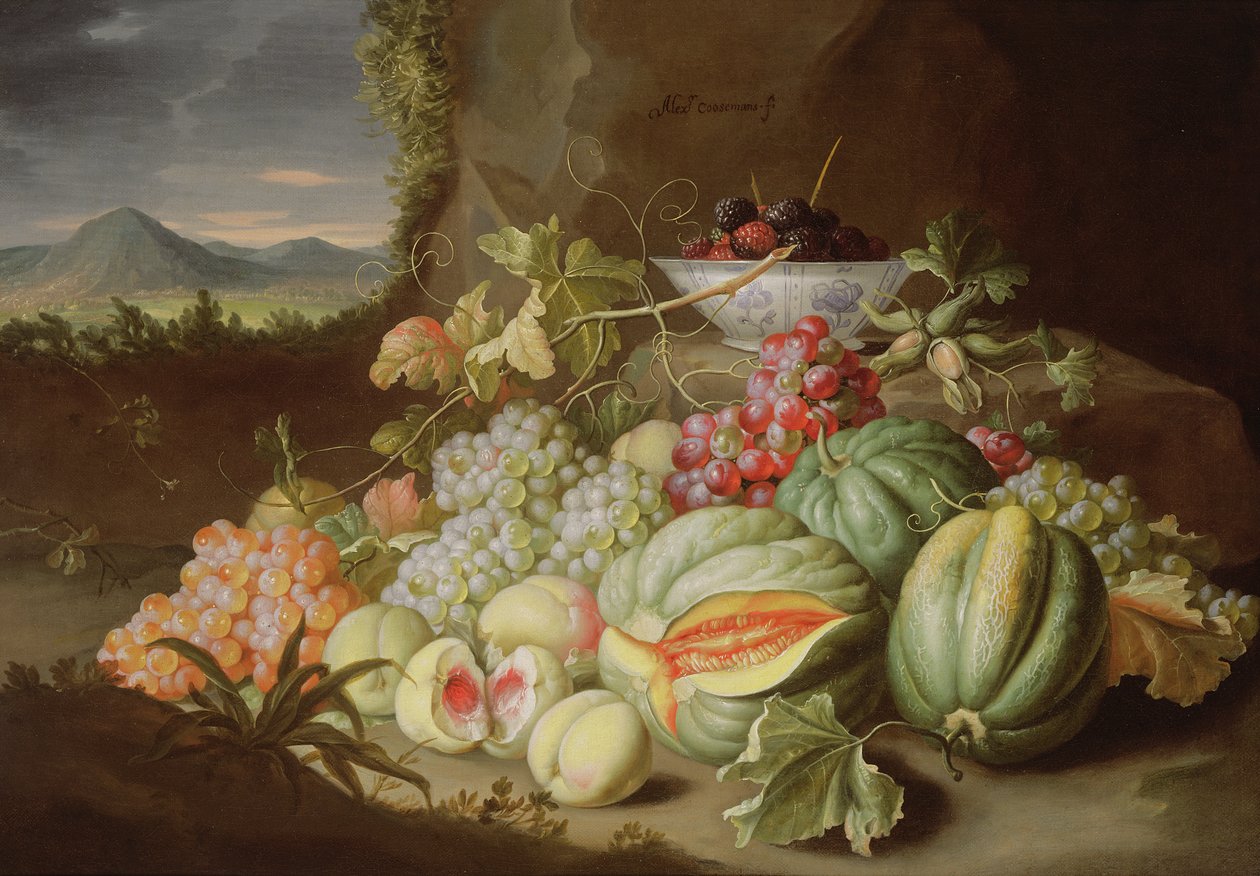 Stillleben mit Früchten von Alexander Coosemans