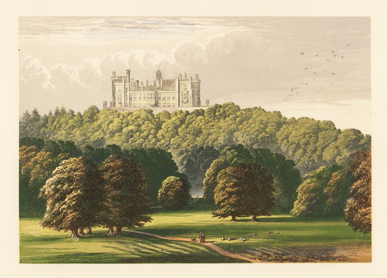 Belvoir Castle, Leicestershire, England von Alexander Francis (after) Lydon