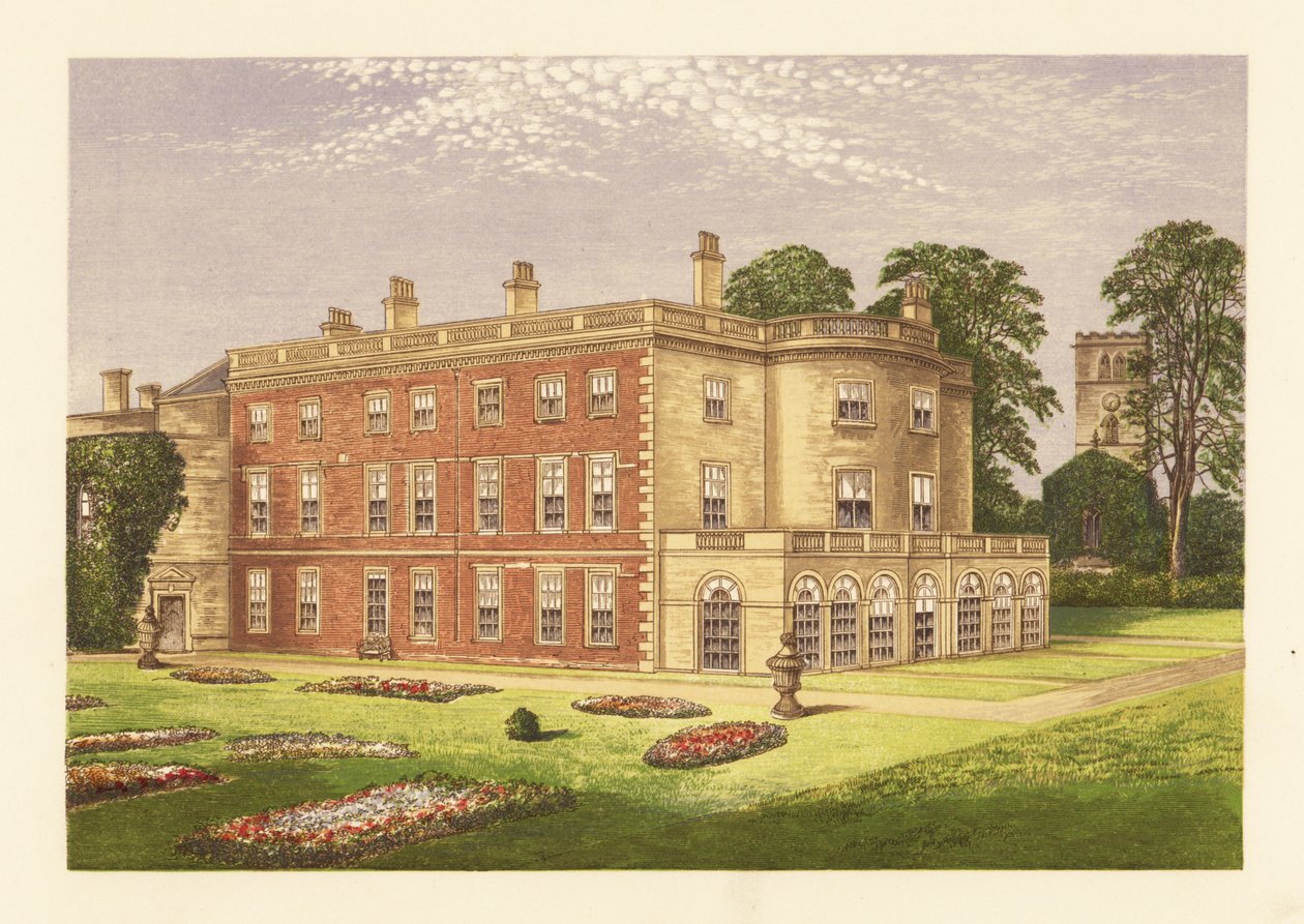 Clifton Hall, Nottingham, England von Alexander Francis (after) Lydon