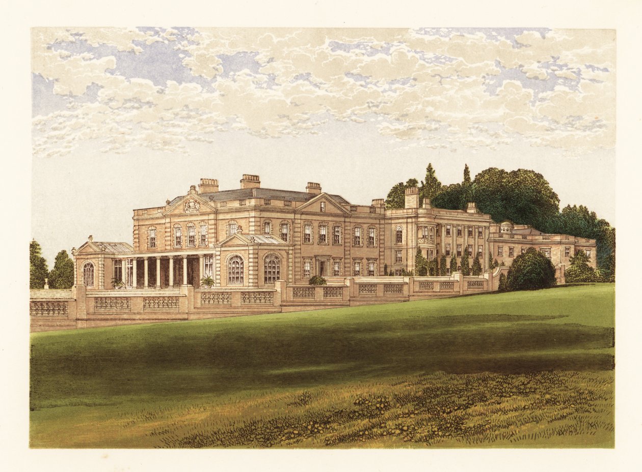 Gunton Park, Suffolk, England von Alexander Francis (after) Lydon
