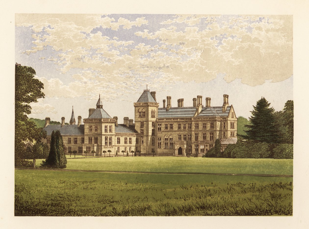 Walton Hall, Warwickshire, England von Alexander Francis (after) Lydon