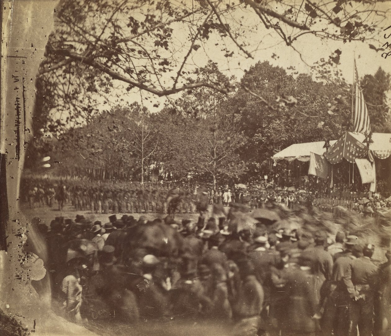 Große Armeebesichtigung, Washington, D.C. von Alexander Gardner