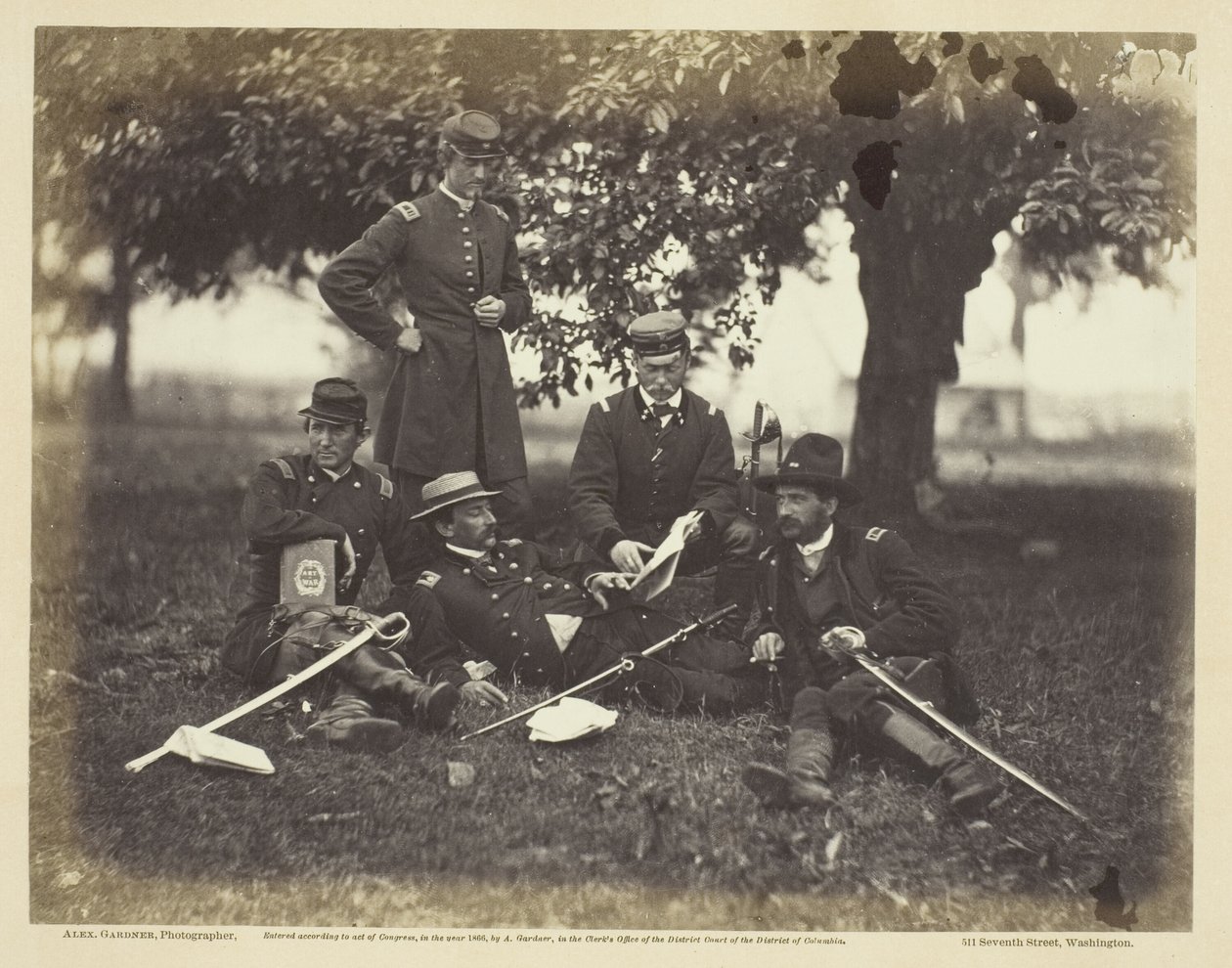 Das Studium der Kriegskunst von Alexander Gardner