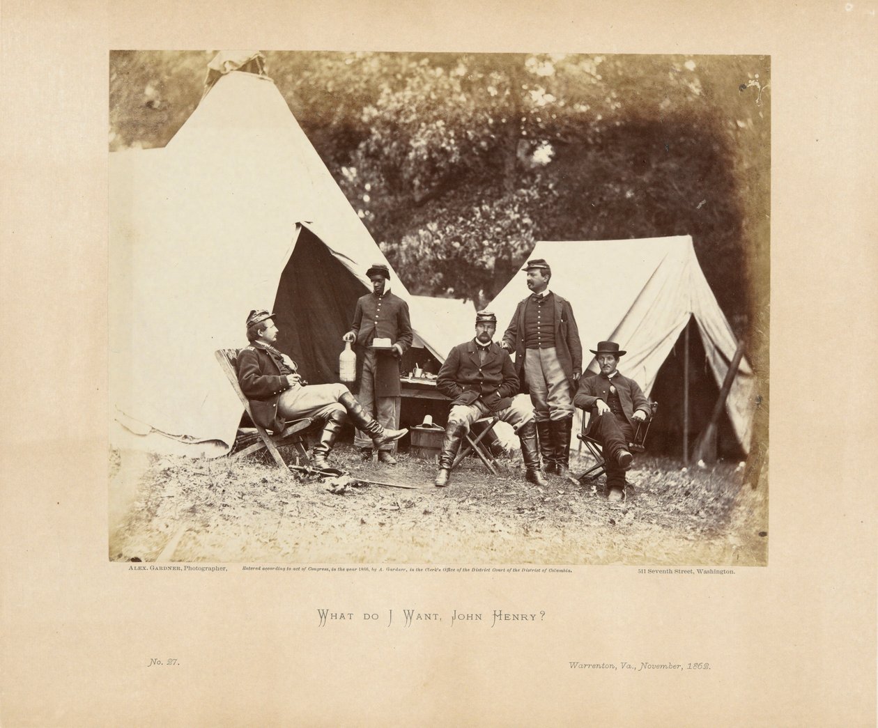 Was will ich, John Henry? von Alexander Gardner