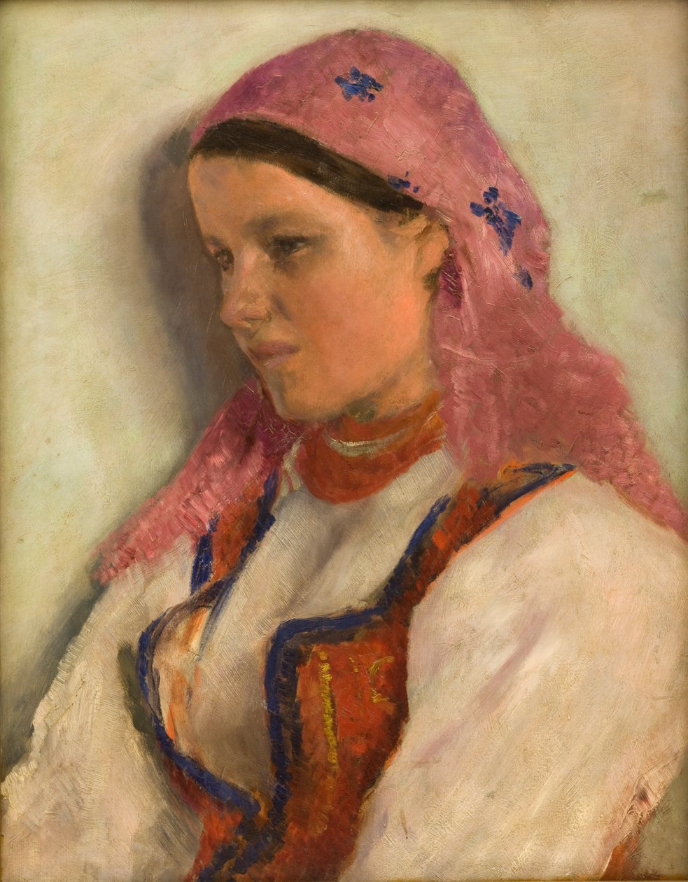 Mädchen aus Bronowic von Alexander Gierymski