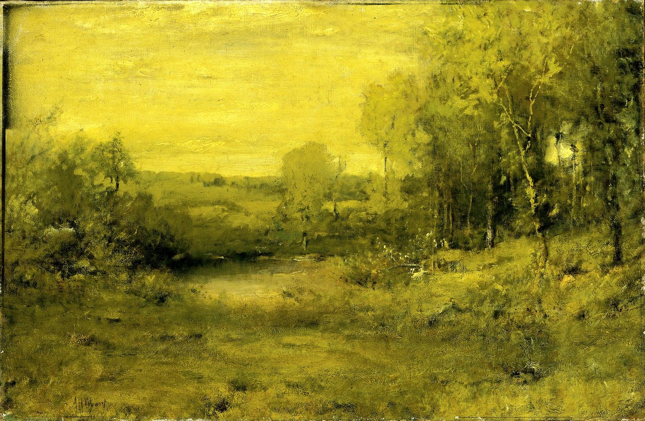 Frühling von Alexander H. Wyant