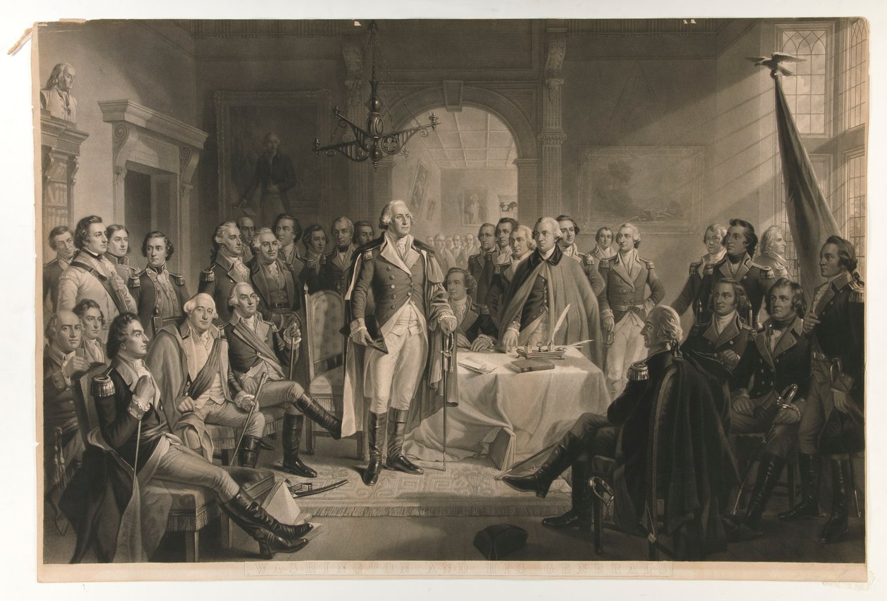 Washington und seine Generäle von Alexander Hay Ritchie