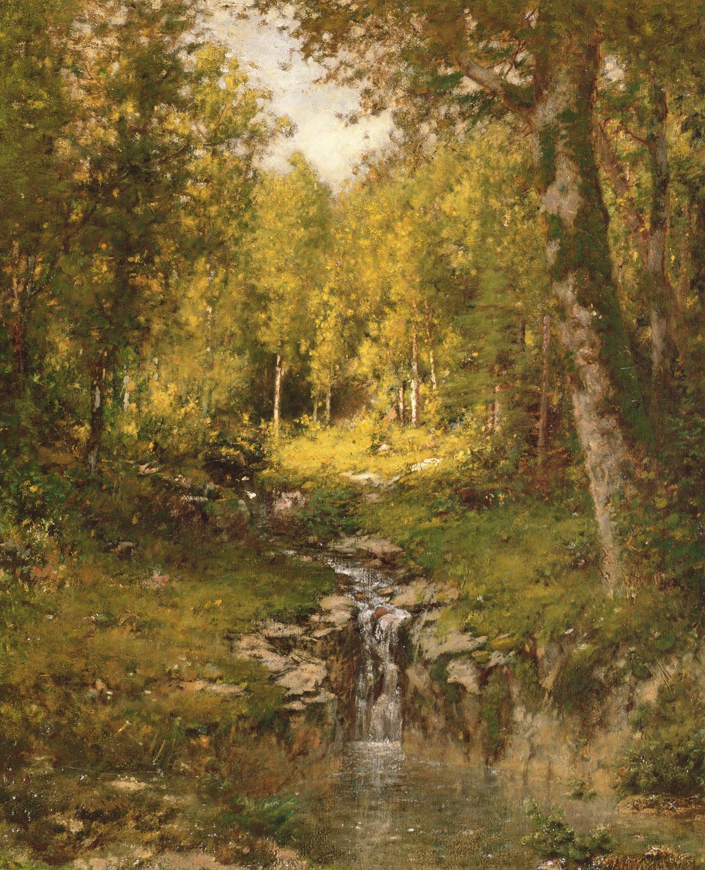 Teich im Wald, 1880 von Alexander Helwig Wyant