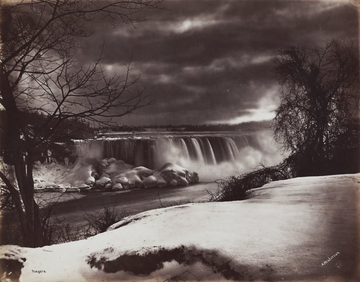 Niagarafälle von Alexander Henderson (Canadian