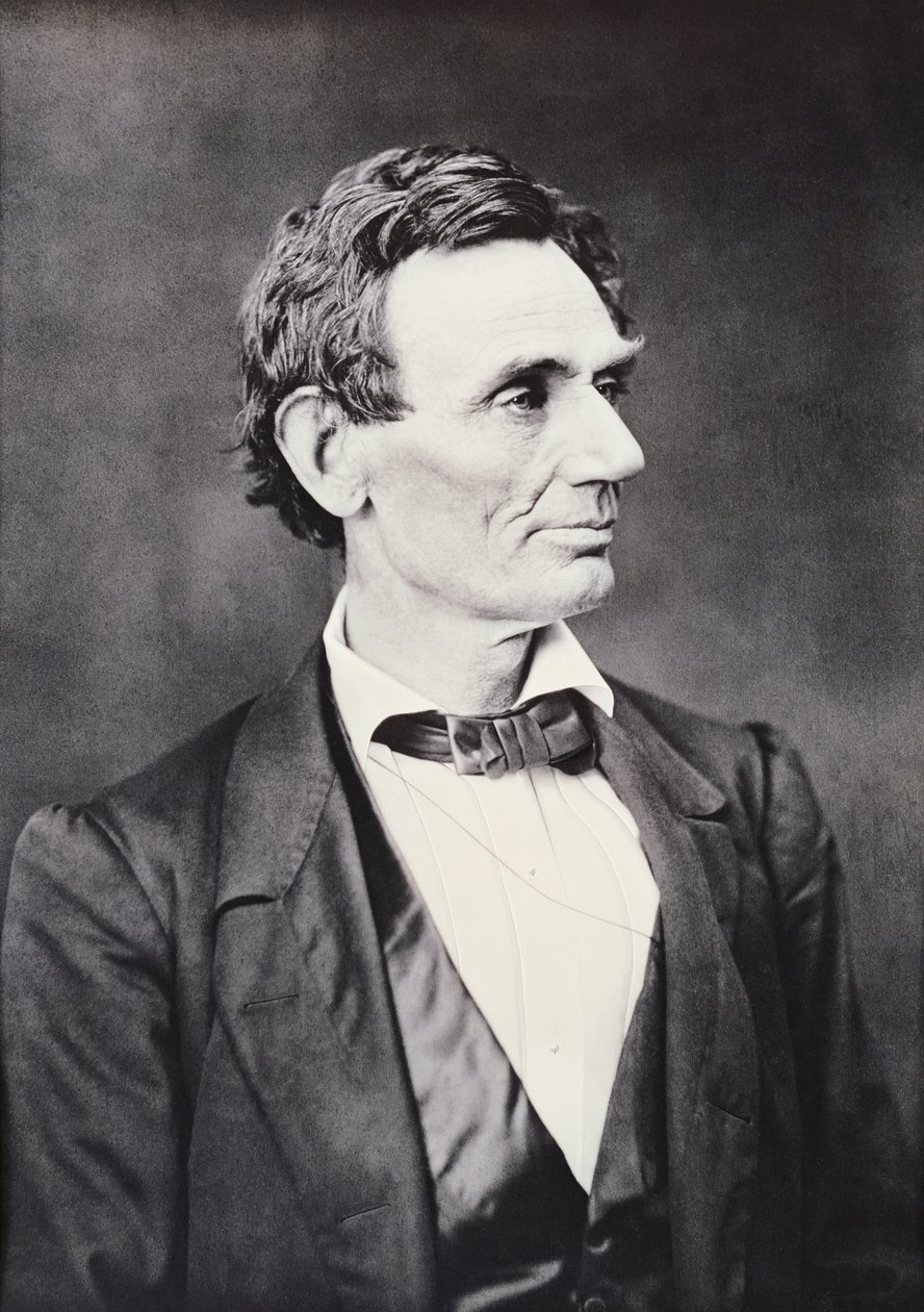 Abraham Lincoln, ca. 1860 von Alexander Hesler