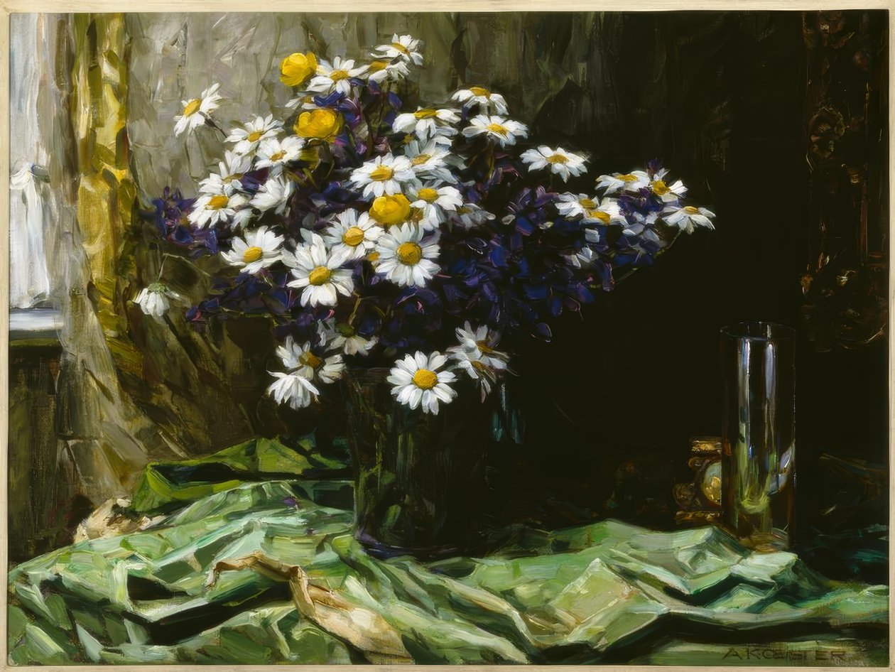 Alfred Koester, Blumenstillleben von Alexander Köster