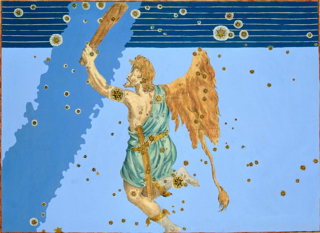 Sternbild Orion, 1603 von Alexander Mair